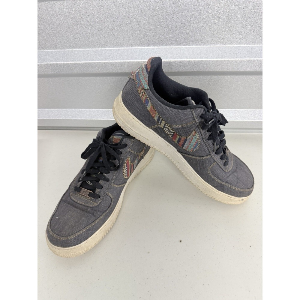 Nike Air Force 1 Low 07 LV8 Dark Obsidian Denim Men Size 12